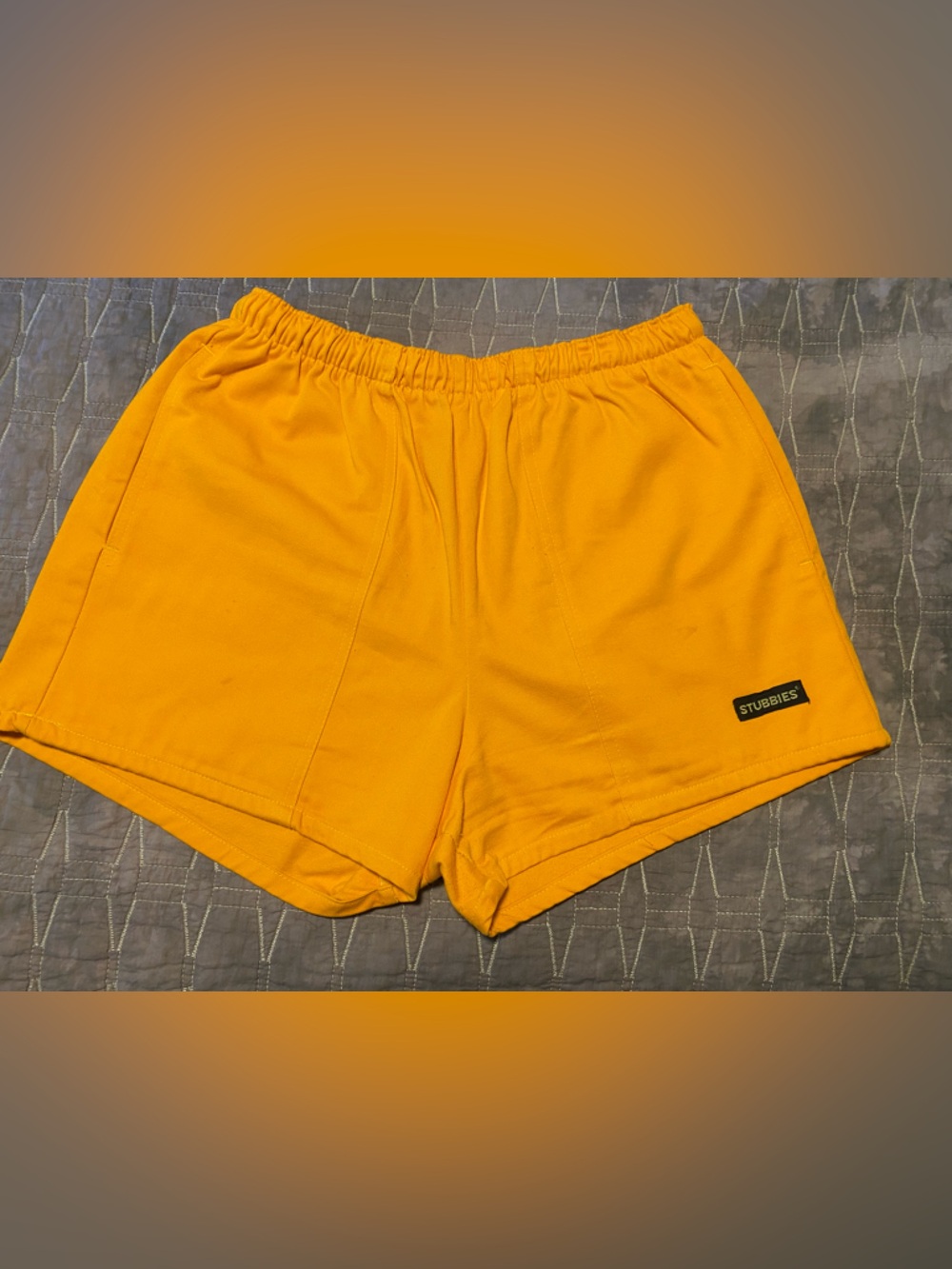 Vintage 80s Stubbies micro shorts 🍊